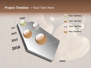 Textured Brown Day PowerPoint Template