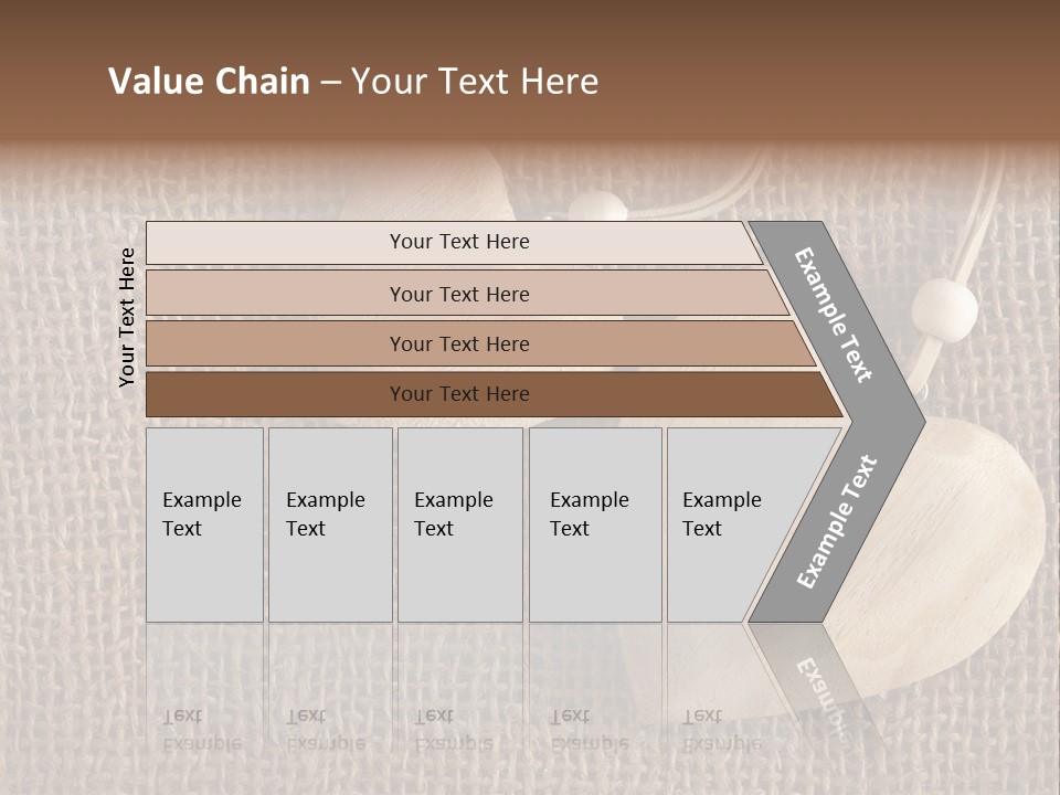 Textured Brown Day PowerPoint Template
