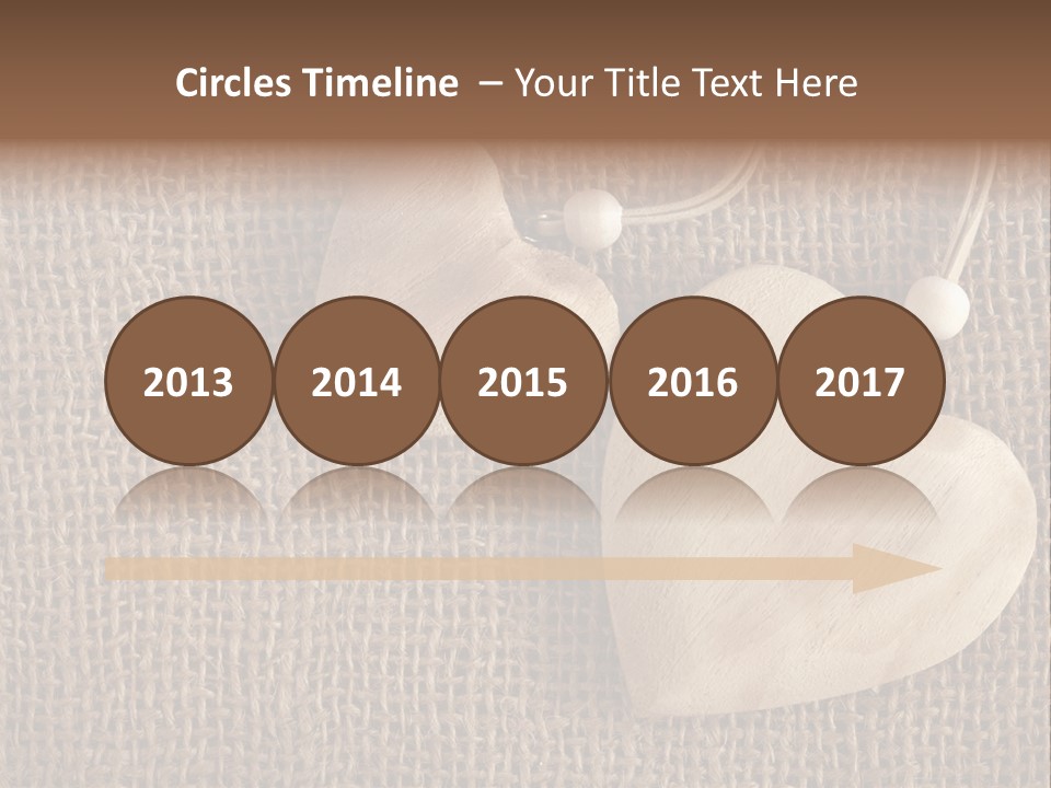 Textured Brown Day PowerPoint Template