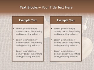 Textured Brown Day PowerPoint Template
