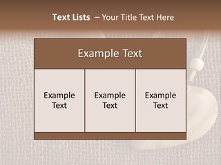Textured Brown Day PowerPoint Template