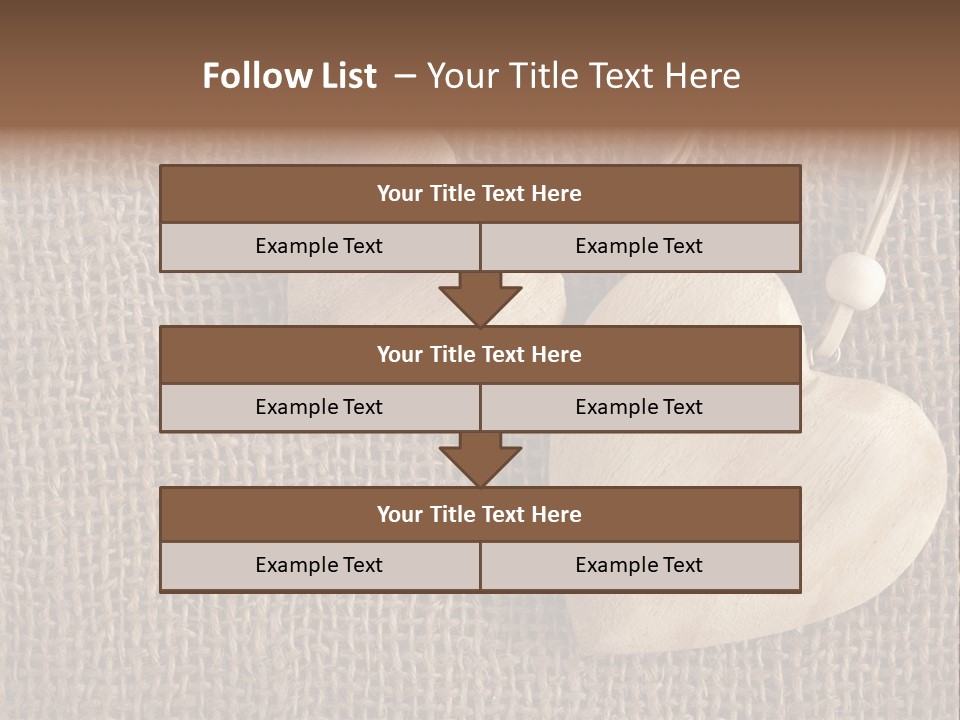 Textured Brown Day PowerPoint Template