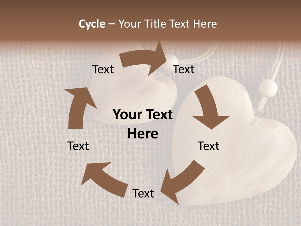 Textured Brown Day PowerPoint Template