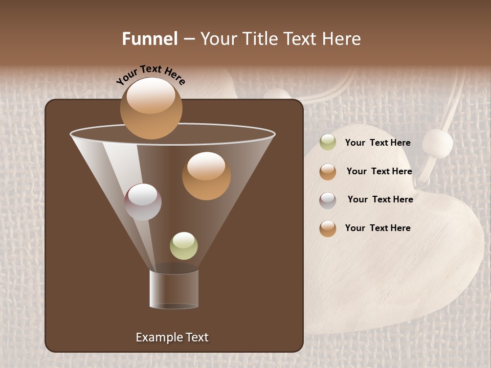 Textured Brown Day PowerPoint Template