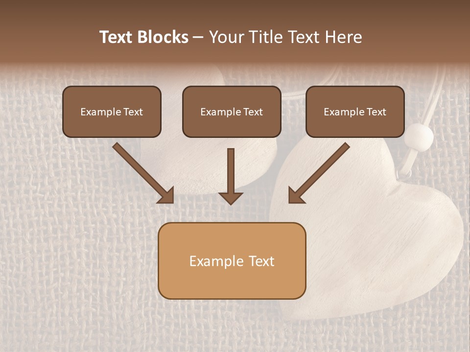 Textured Brown Day PowerPoint Template