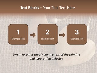 Textured Brown Day PowerPoint Template