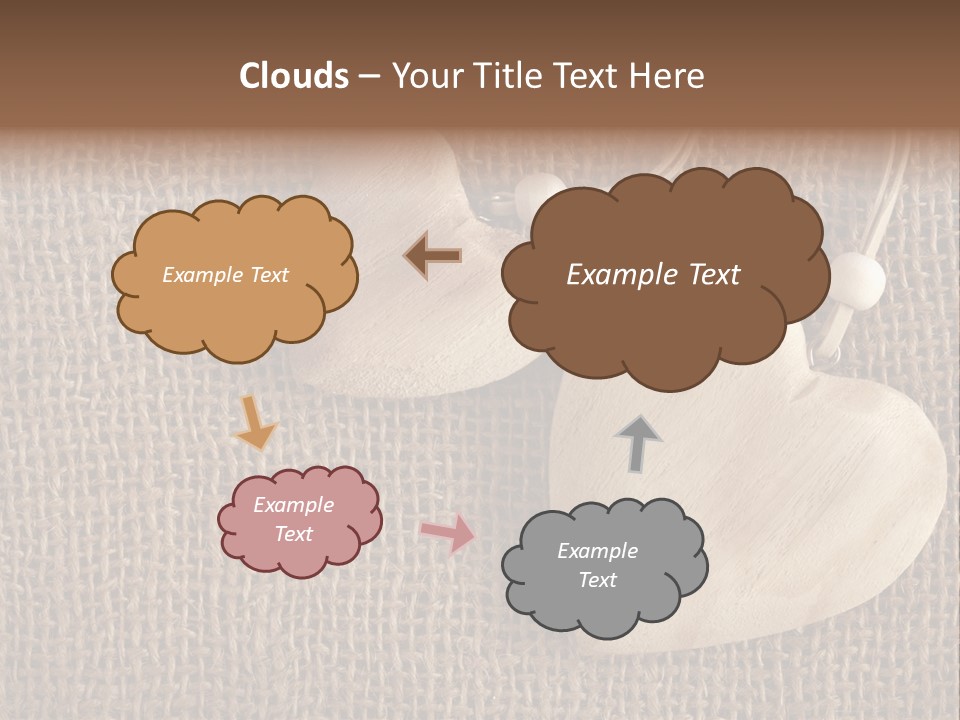 Textured Brown Day PowerPoint Template