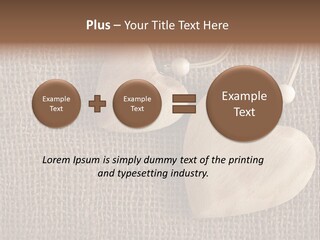Textured Brown Day PowerPoint Template