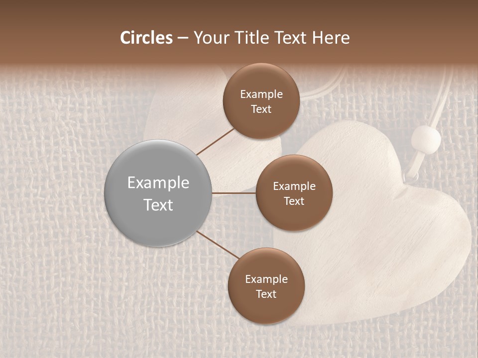Textured Brown Day PowerPoint Template