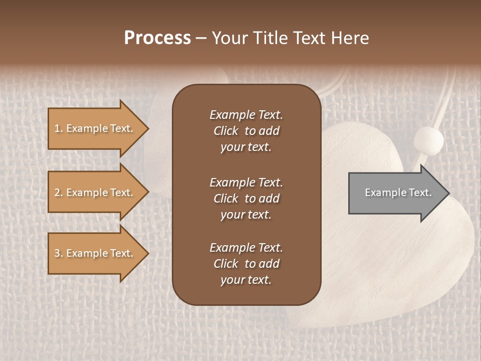 Textured Brown Day PowerPoint Template