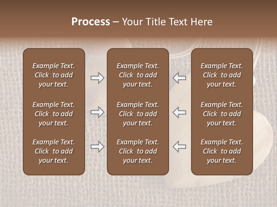 Textured Brown Day PowerPoint Template