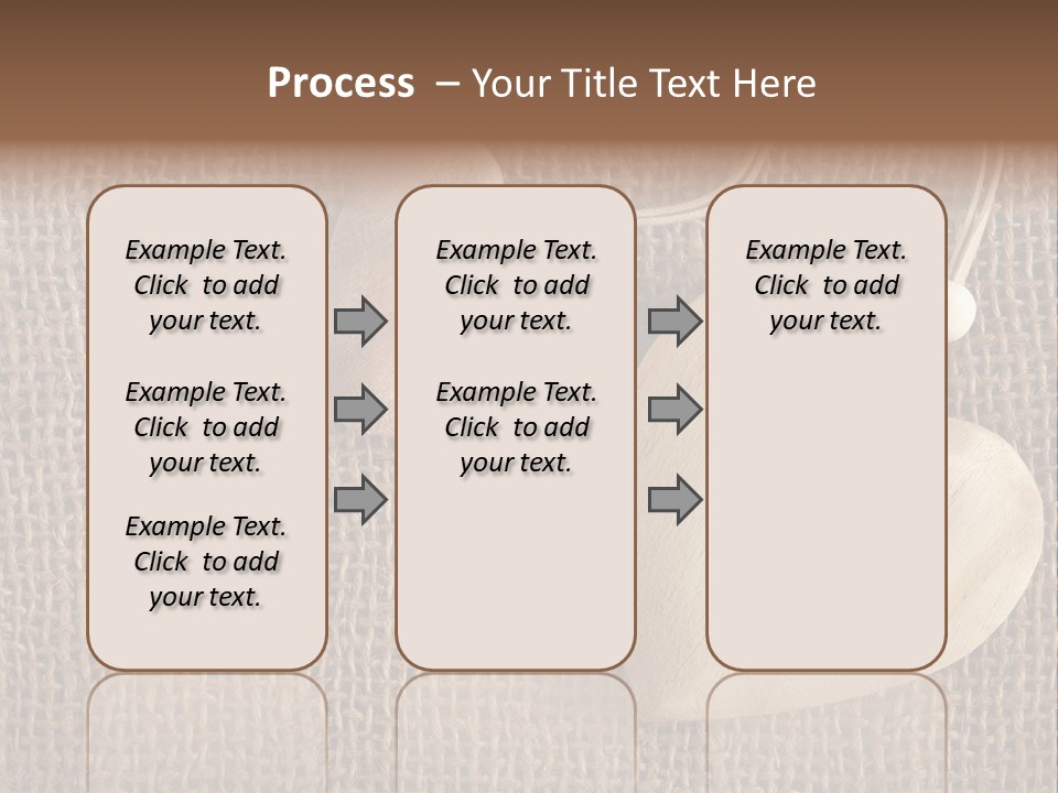 Textured Brown Day PowerPoint Template