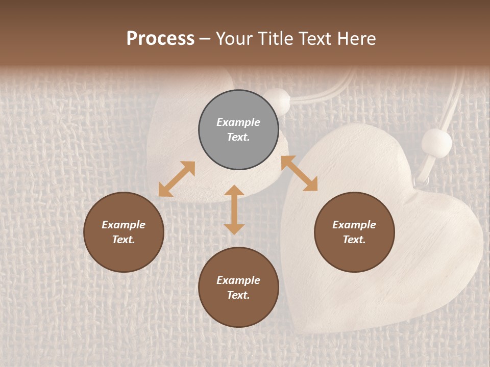 Textured Brown Day PowerPoint Template