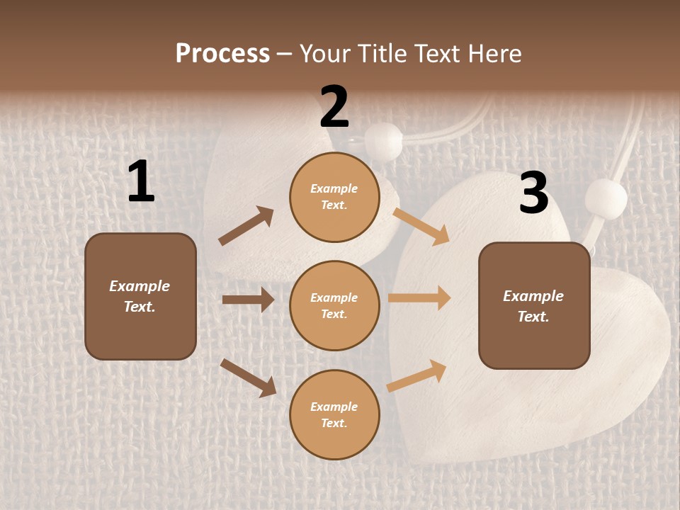 Textured Brown Day PowerPoint Template