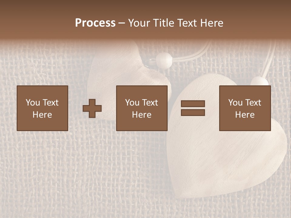 Textured Brown Day PowerPoint Template