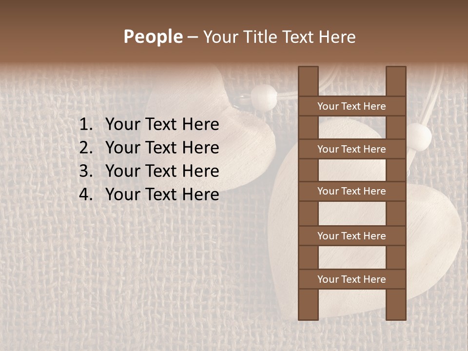 Textured Brown Day PowerPoint Template