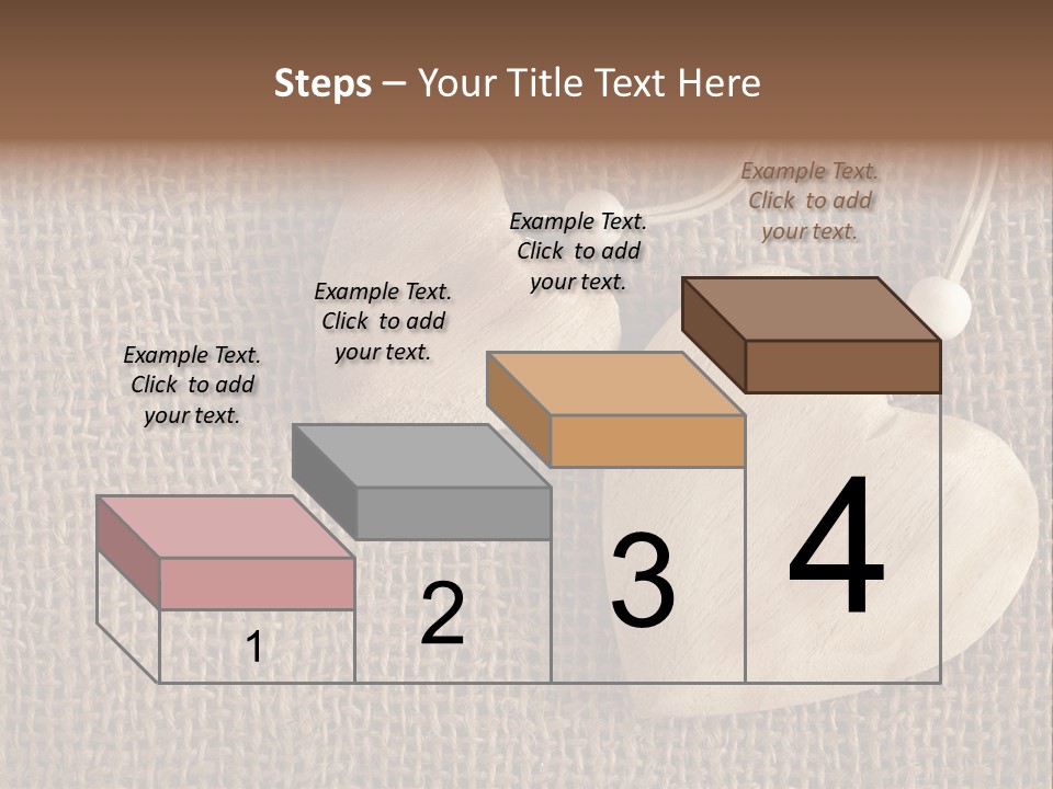 Textured Brown Day PowerPoint Template