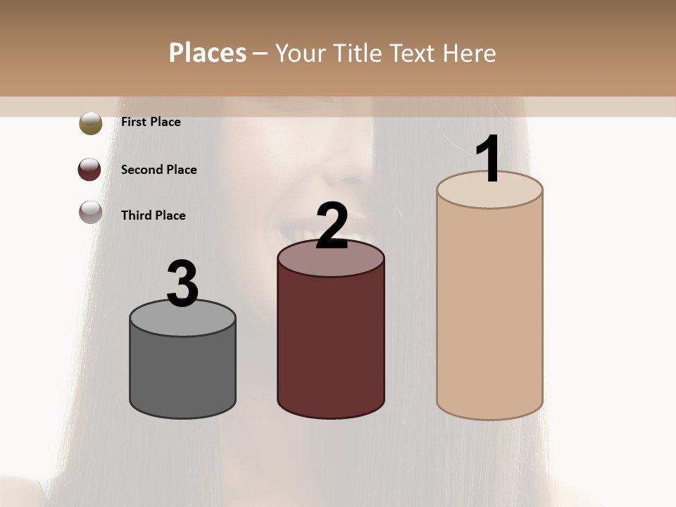 Skin Lady Young PowerPoint Template