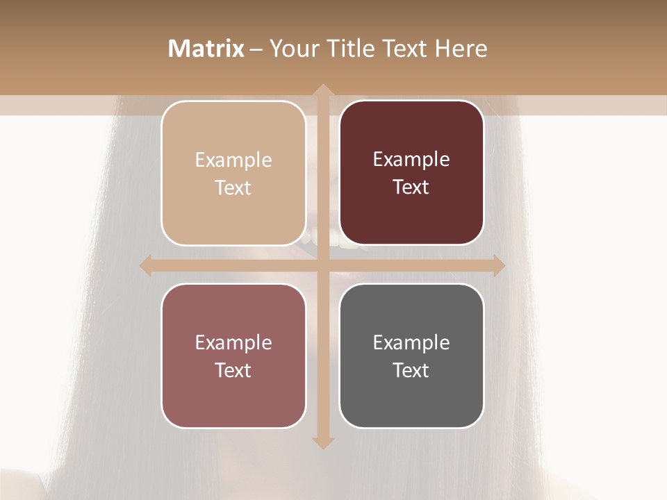 Skin Lady Young PowerPoint Template