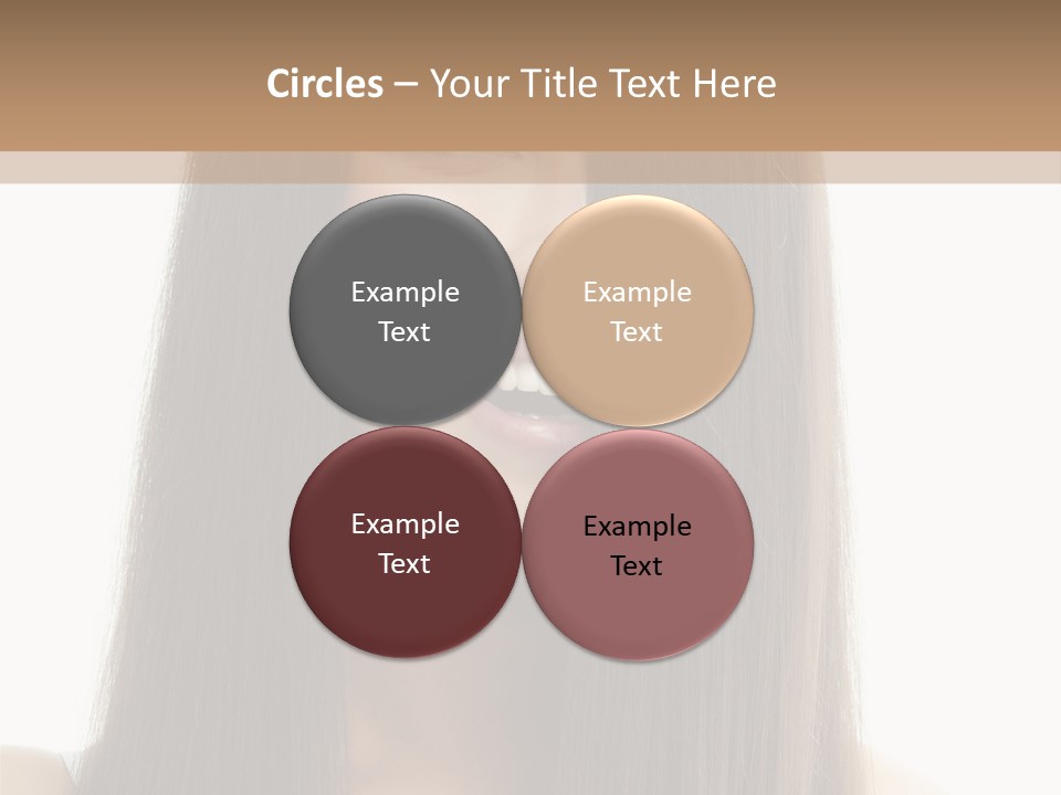 Skin Lady Young PowerPoint Template