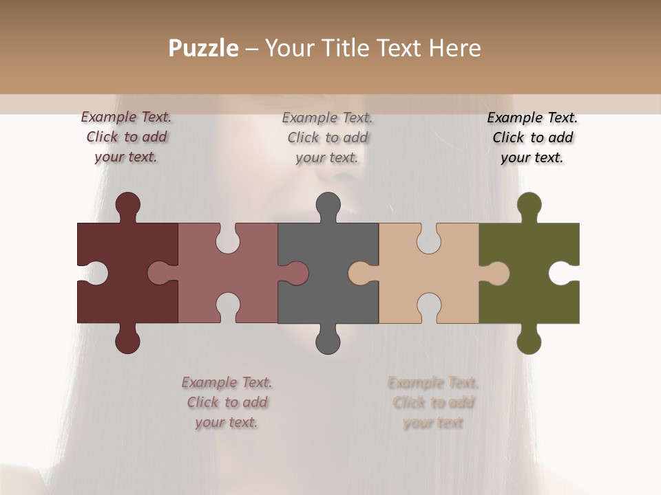 Skin Lady Young PowerPoint Template