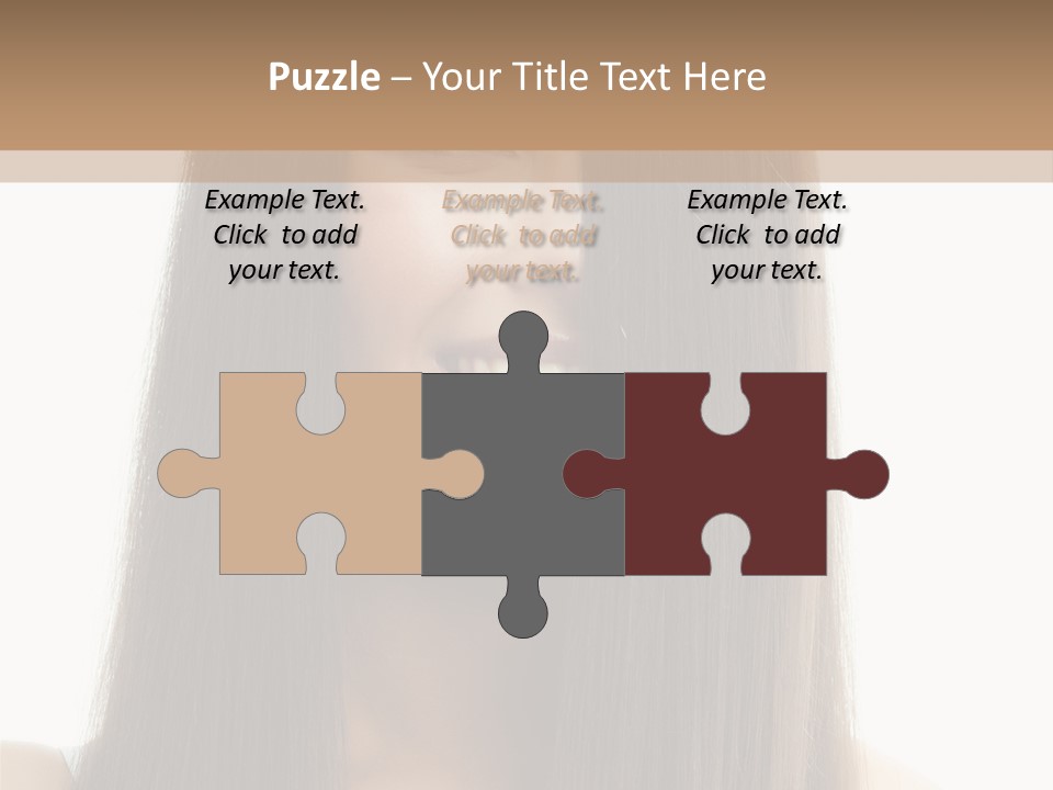 Skin Lady Young PowerPoint Template