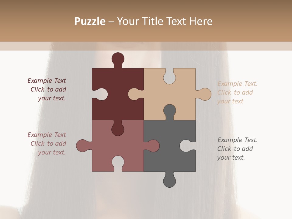 Skin Lady Young PowerPoint Template