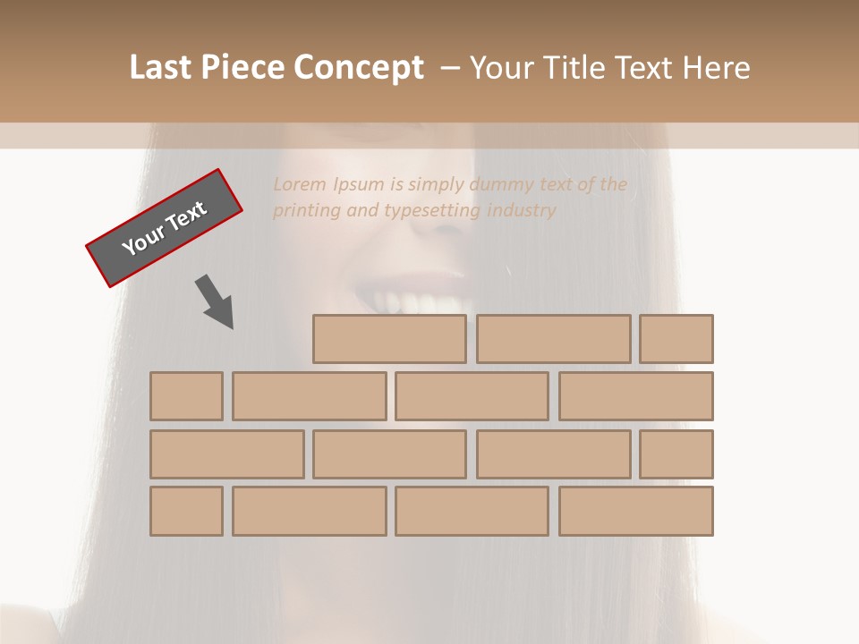 Skin Lady Young PowerPoint Template