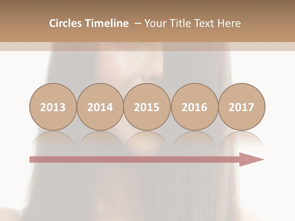 Skin Lady Young PowerPoint Template