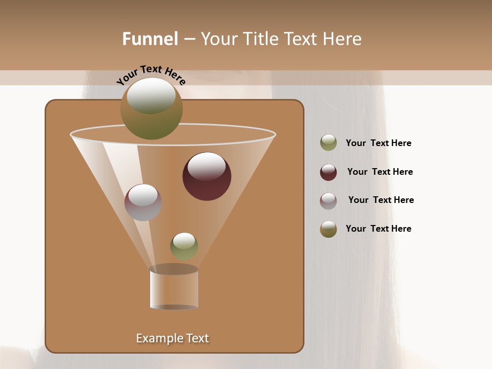 Skin Lady Young PowerPoint Template