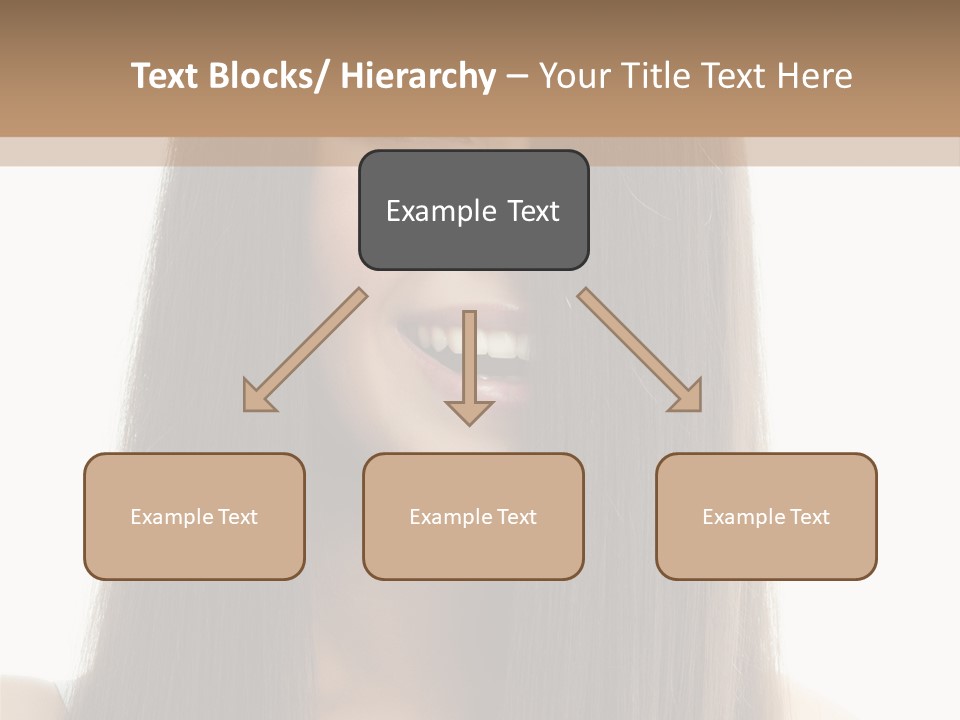 Skin Lady Young PowerPoint Template