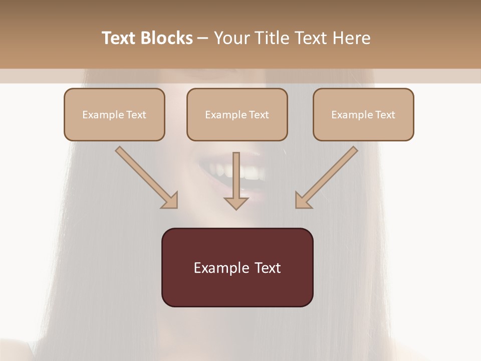 Skin Lady Young PowerPoint Template