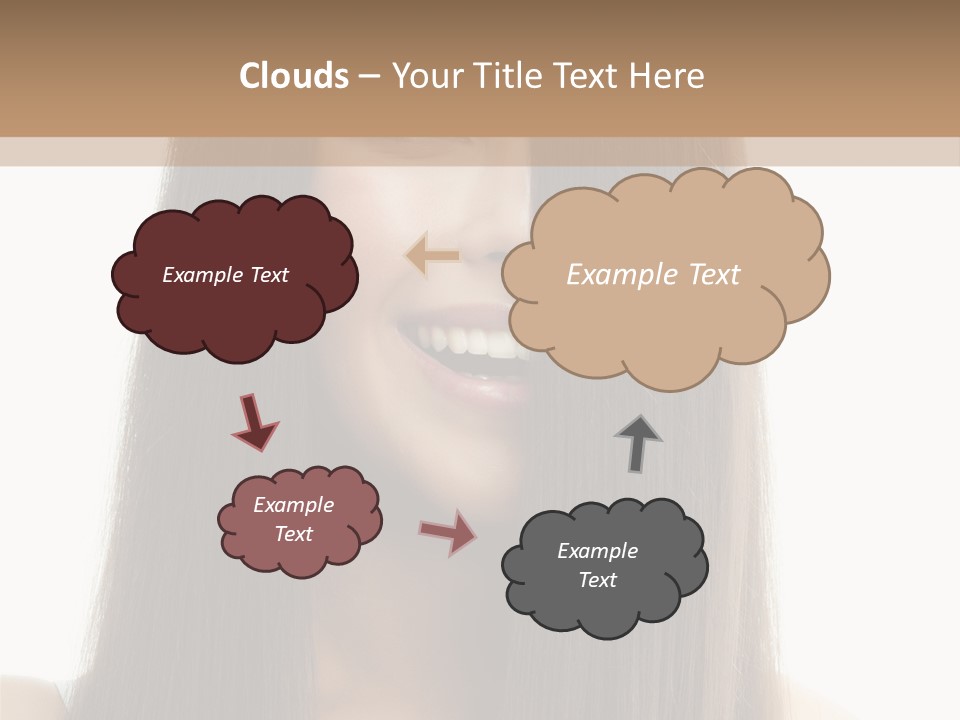 Skin Lady Young PowerPoint Template