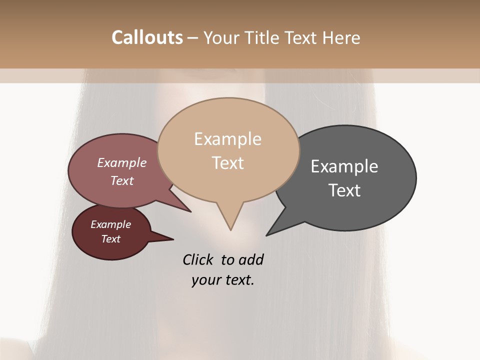 Skin Lady Young PowerPoint Template