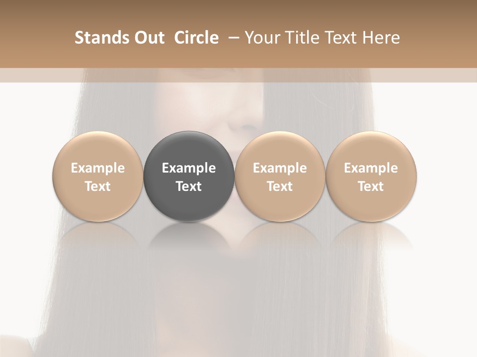 Skin Lady Young PowerPoint Template