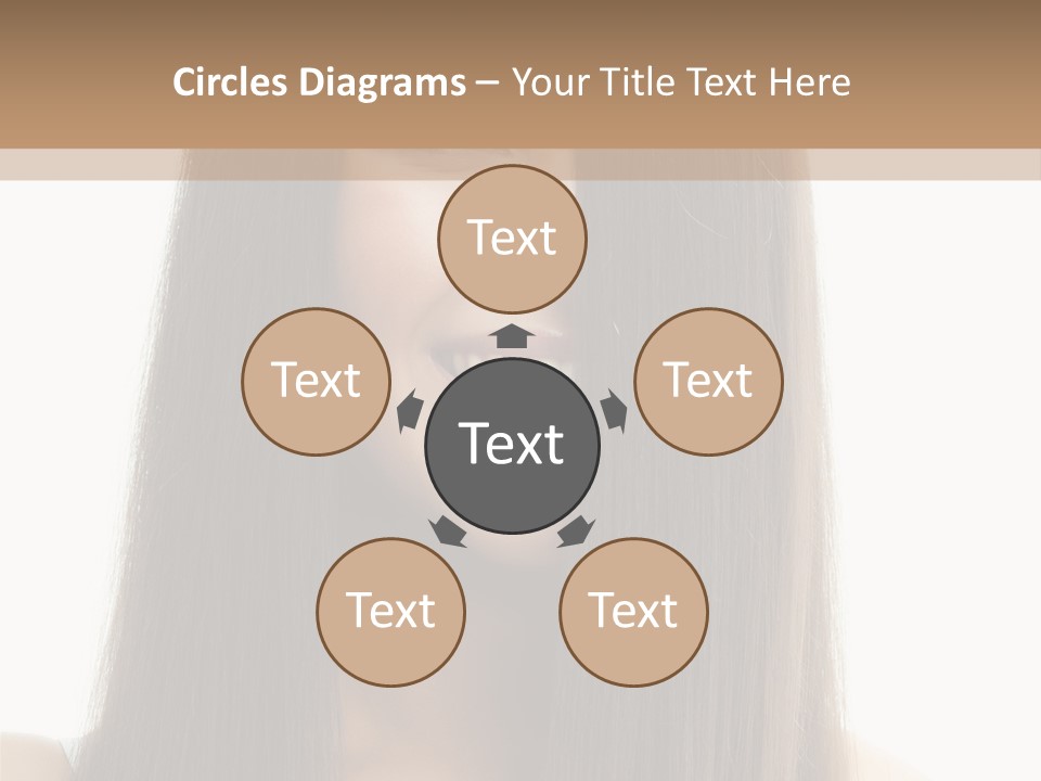 Skin Lady Young PowerPoint Template