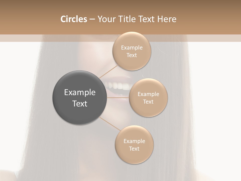 Skin Lady Young PowerPoint Template