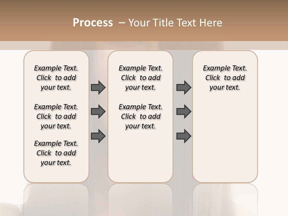 Skin Lady Young PowerPoint Template