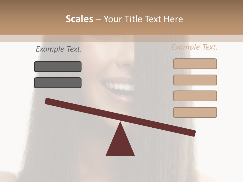 Skin Lady Young PowerPoint Template
