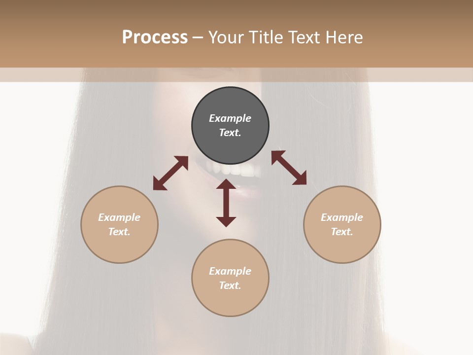 Skin Lady Young PowerPoint Template