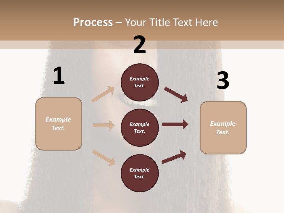 Skin Lady Young PowerPoint Template