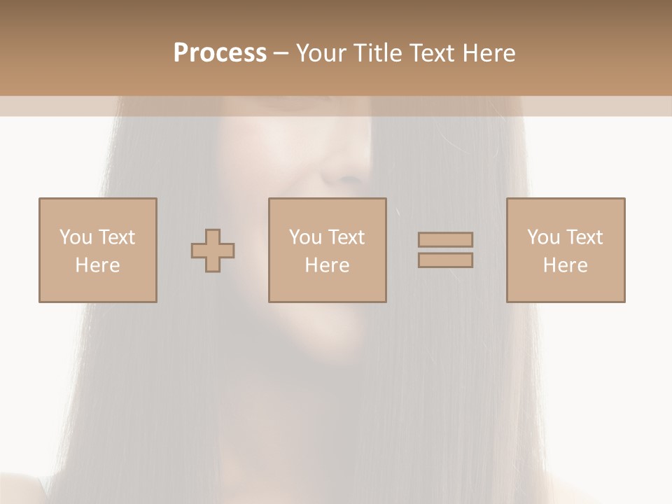 Skin Lady Young PowerPoint Template