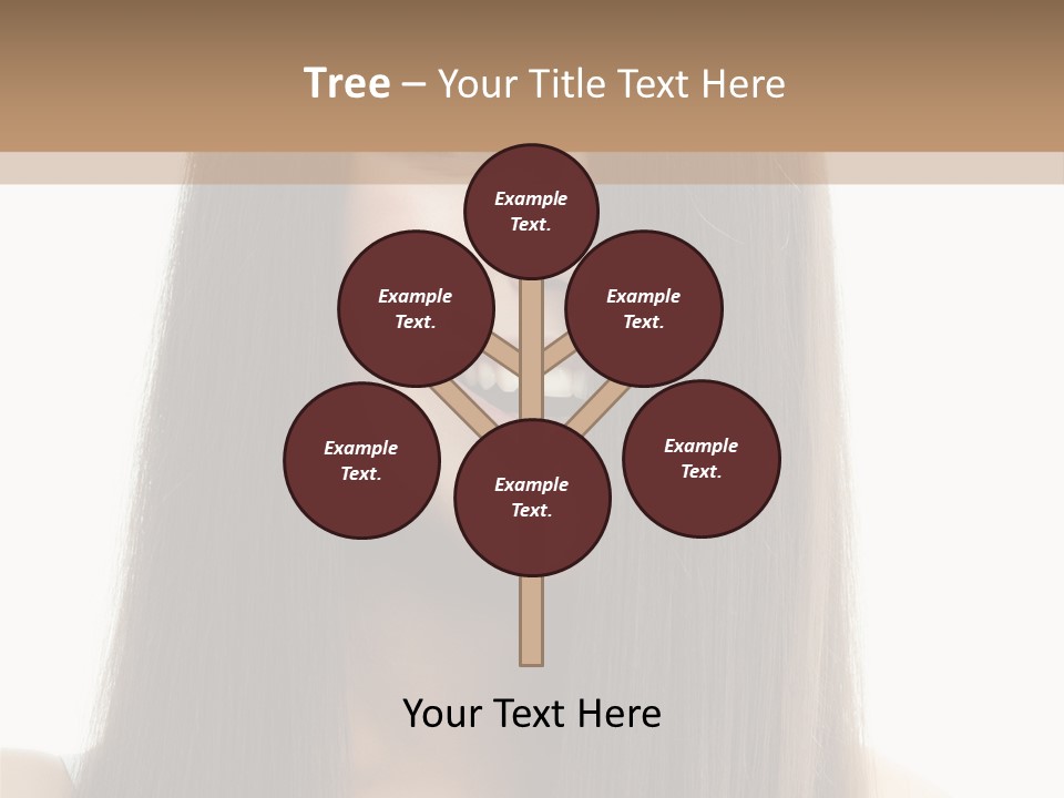 Skin Lady Young PowerPoint Template