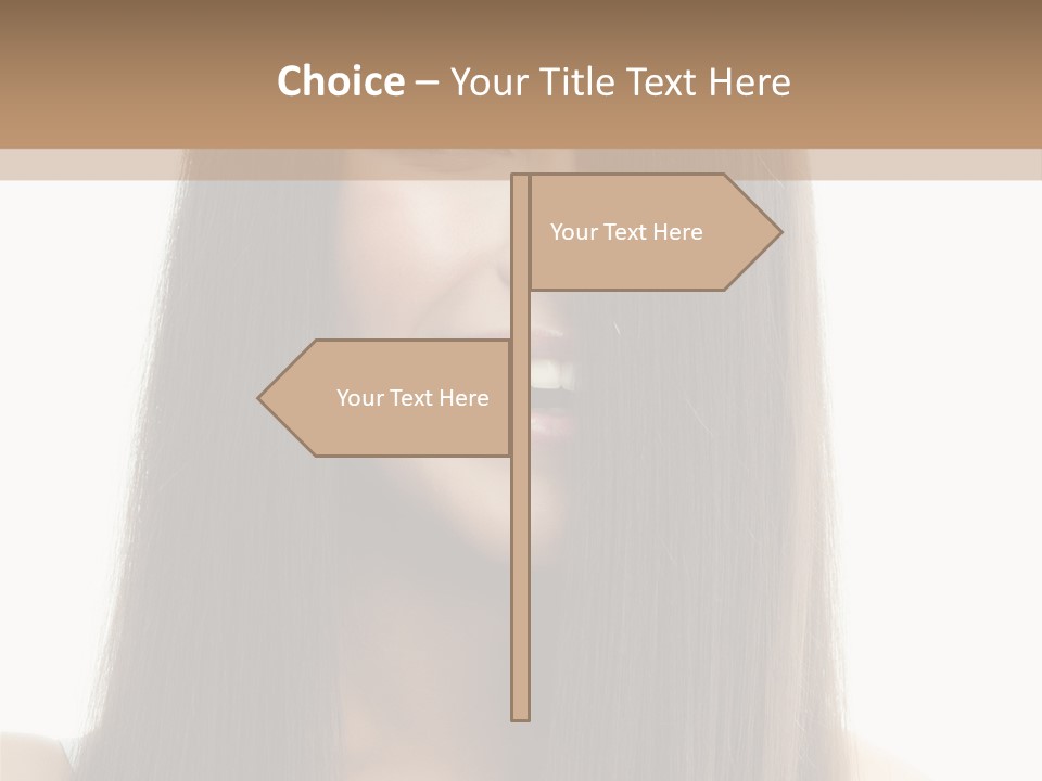 Skin Lady Young PowerPoint Template