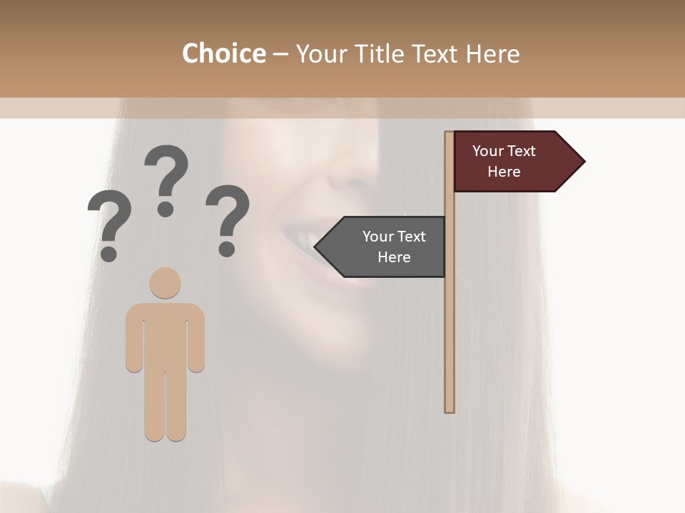 Skin Lady Young PowerPoint Template