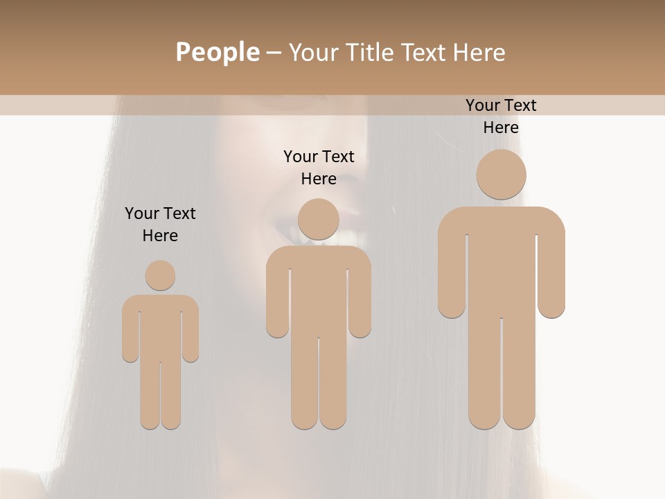 Skin Lady Young PowerPoint Template