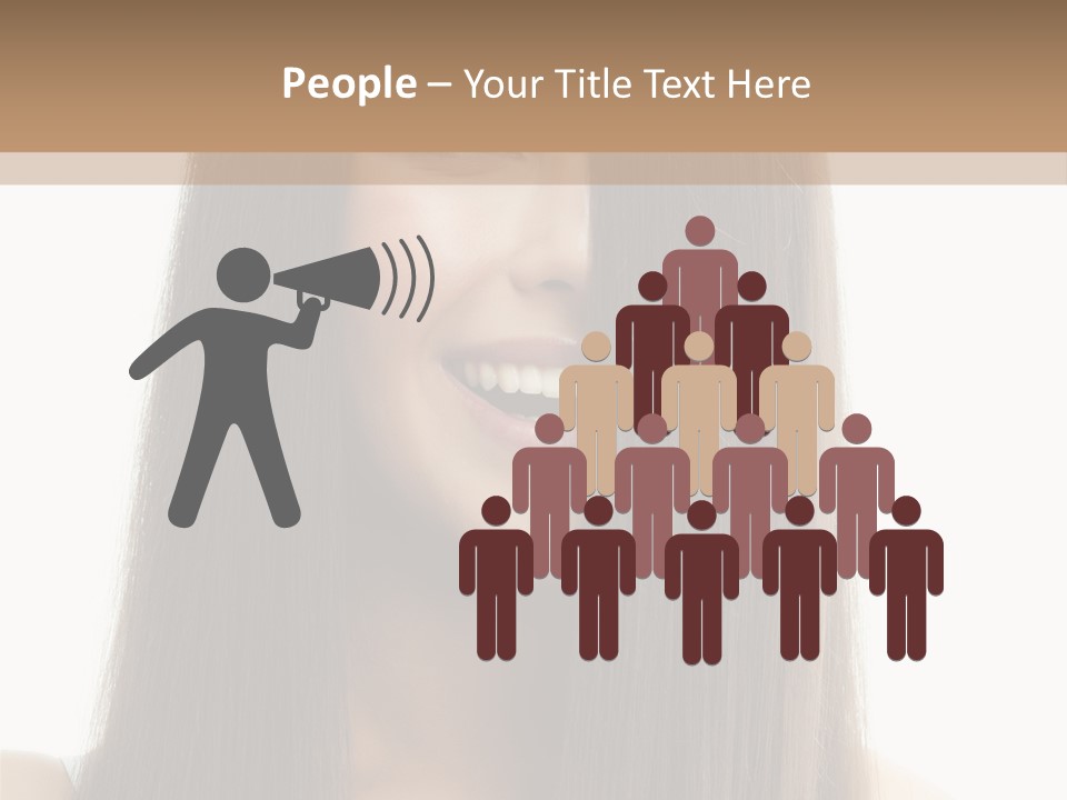 Skin Lady Young PowerPoint Template