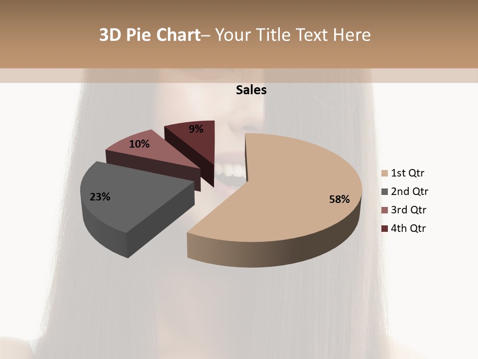 Skin Lady Young PowerPoint Template