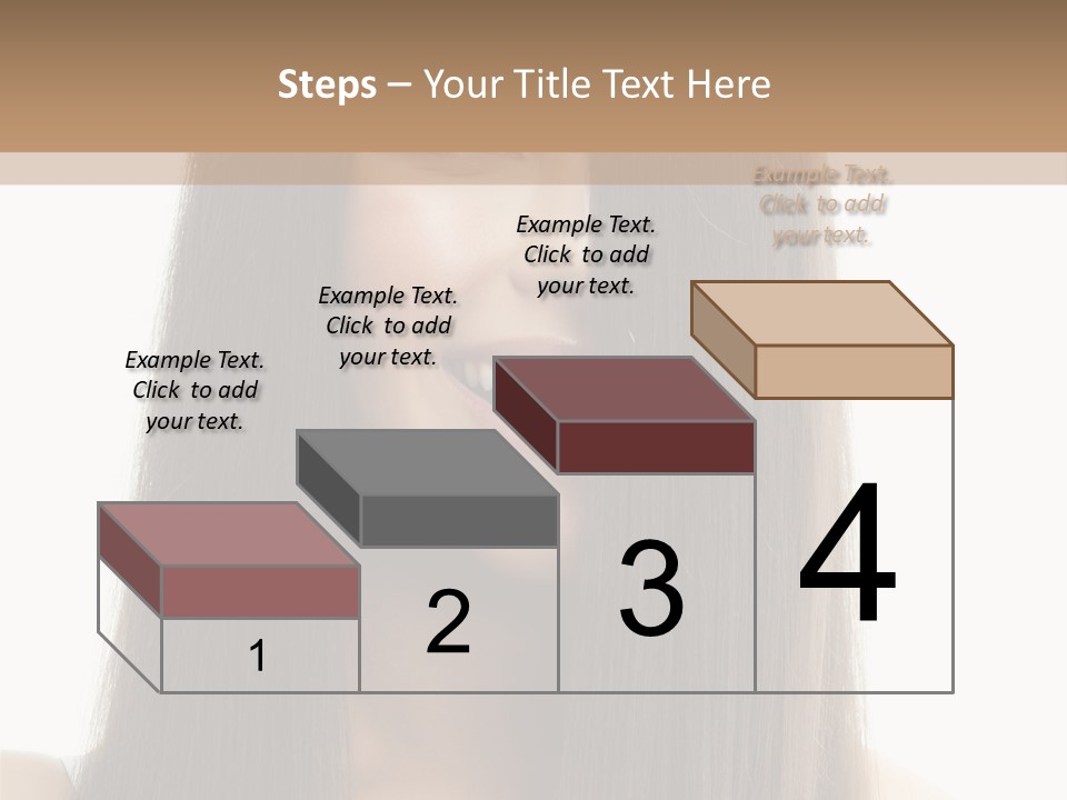 Skin Lady Young PowerPoint Template