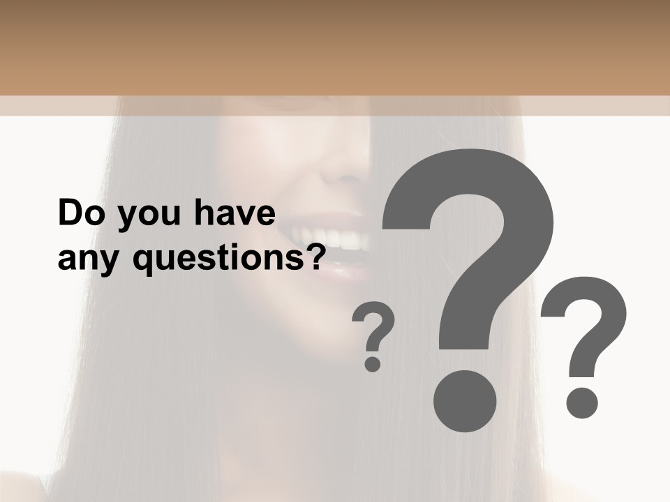 Skin Lady Young PowerPoint Template